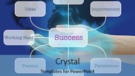  Presentation with virtual work - Cool new PPT layouts with hand hold seven keys backdrop and a light blue colored foreground