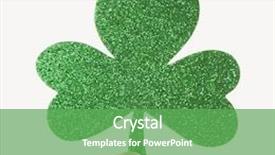  Presentation with green glitter - Beautiful presentation featuring hand-holding-a-green-glitter backdrop and a seafoam green colored foreground