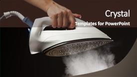  Presentation with steam generator - PPT layouts featuring espana in seville andalusia spain background and a light blue colored foreground