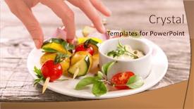  Presentation with sauce - 