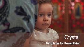  Presentation with moms - Slide deck with hand in church on epiphany background and a tawny brown colored foreground