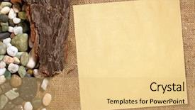  Presentation with sea shells - Theme with hand made - sea concept background with empty background and a  colored foreground