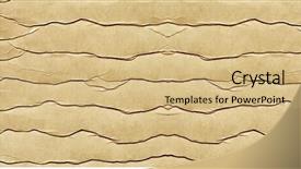  Presentation with paper hand drawn politics - Slide deck consisting of hand made paper - urban texture background and a coral colored foreground