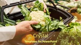  Presentation with packs - PPT layouts having hand-of-a-customer-packs background and a  colored foreground