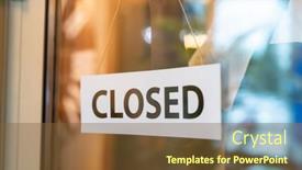  Presentation with restaurant waiter - Amazing PPT theme having hand-of-african-waiter-hanging backdrop and a tawny brown colored foreground