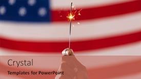  Presentation with independence - PPT layouts enhanced with hand-of-biracial-man-holding background and a coral colored foreground