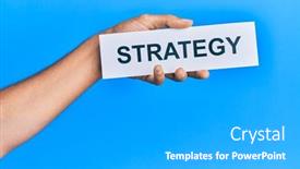  Presentation with paper - Theme featuring hand-of-caucasian-man-holding and a light gray colored foreground