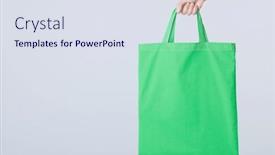  Presentation with canvas - PPT theme enhanced with hand-of-caucasian-woman-holding background and a sky blue colored foreground