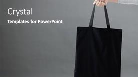  Presentation with canvas - Presentation with hand-of-caucasian-woman-holding background and a gray colored foreground