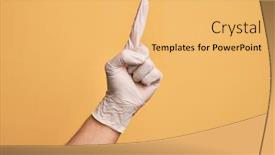  Presentation with understanding - Slides with hand-of-caucasian-young-man background and a yellow colored foreground