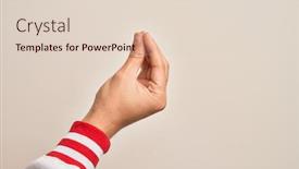  Presentation with movement - PPT layouts featuring hand-of-caucasian-young-man background and a lemonade colored foreground