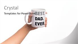  Presentation with best - PPT layouts having hand-of-caucasian-young-man background and a white colored foreground