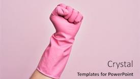  Presentation with revolution - Amazing presentation design having hand-of-caucasian-young-man backdrop and a lemonade colored foreground