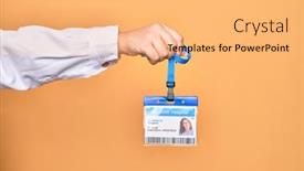  Presentation with hand holding puzzle piece - Audience pleasing slide deck consisting of hand-of-caucasian-young-woman backdrop and a yellow colored foreground