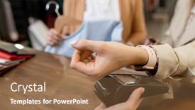  Presentation with boutique - Cool new theme with hand-of-female-customer backdrop and a coral colored foreground