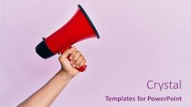  Presentation with trophy award hand holding - Slides enhanced with hand-of-hispanic-man-holding background and a lemonade colored foreground