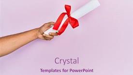  Presentation with man heart attact hand hold - Slide deck consisting of hand-of-hispanic-man-holding background and a lemonade colored foreground