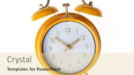  Presentation with hand holding earth - Presentation having hand-of-hispanic-man-holding background and a yellow colored foreground