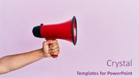  Presentation with hispanic - Colorful presentation enhanced with hand-of-hispanic-man-holding backdrop and a lemonade colored foreground