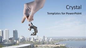  Presentation with law media - Beautiful presentation theme featuring hand of law and justice backdrop and a  colored foreground