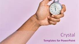  Presentation with hispanic - Cool new PPT theme with hand-of-young-hispanic-man backdrop and a lemonade colored foreground