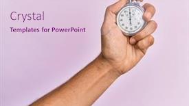  Presentation with man heart attact hand hold - Theme having hand-of-young-hispanic-man background and a lemonade colored foreground