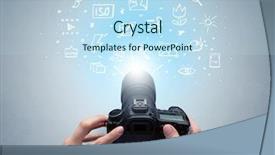  Presentation with doodle - Theme consisting of hand photo shooting with doodle background and a  colored foreground