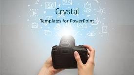  Presentation with sugar doodle - Theme consisting of hand photo shooting with doodle background and a  colored foreground