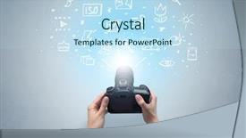  Presentation with doodle - Amazing slides having hand photo shooting with doodle backdrop and a  colored foreground