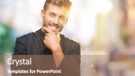  Presentation with palm sunday christian catholic - Cool new theme with hand raised on chin thinking backdrop and a  colored foreground