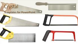  Presentation with wood - Presentation theme featuring leaves of the tarragon artemisia background and a sky blue colored foreground