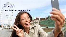  Presentation with london eye fireworks - Cool new slides with paper with printed thereon music backdrop and a light gray colored foreground