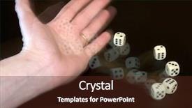  Presentation with wedding ring - Amazing PPT theme having hand with a wedding ring backdrop and a tawny brown colored foreground