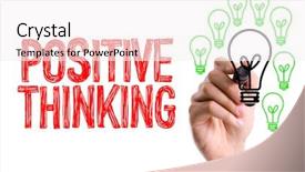  Presentation with marker - Presentation design consisting of hand with marker writing positive background and a white colored foreground