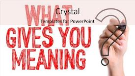  Presentation with marker - PPT theme having hand with marker writing what background and a lemonade colored foreground