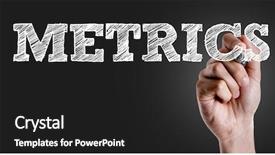  Presentation with writing the text human rights - PPT layouts enhanced with hand writing the text metrics background and a dark gray colored foreground