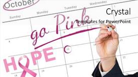  Presentation with cancer hope - Amazing PPT layouts having hand writing with a marker against breast cancer awareness message of hope backdrop and a white colored foreground