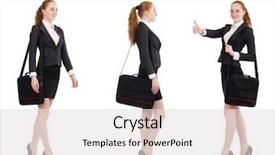  Presentation with racism white hands in modern - Amazing slides having handbags - businesswoman with handbag isolated backdrop and a light gray colored foreground