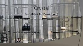  Presentation with luxury fashion handbags - Slide set having handbags-and-shoes-in-luxury background and a light gray colored foreground