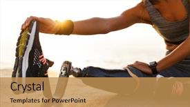  Presentation with handicap - Amazing presentation theme having handicap - cropped image of fit disabled backdrop and a yellow colored foreground