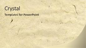  Presentation with rice - Colorful slide deck enhanced with handmade beige rice paper texture backdrop and a lemonade colored foreground