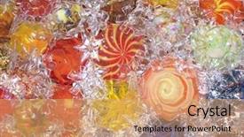  Presentation with magnify glass - Audience pleasing presentation theme consisting of handmade glass background backdrop and a coral colored foreground