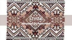  Presentation with stitch - Slides consisting of handmade good by cross-stitch background and a violet colored foreground