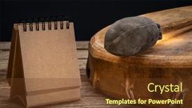  Presentation with shaman - Slide deck consisting of handmade-native-american-style-shaman background and a tawny brown colored foreground