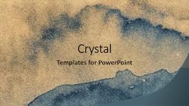  Presentation with dust - Presentation theme with handmade paper - designed retro photo open road background and a coral colored foreground