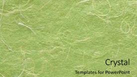  Presentation with rice - Presentation theme with handmade paper background and a mint green colored foreground