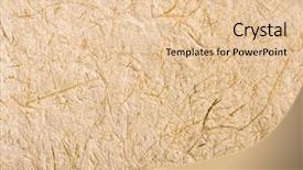  Presentation with partchment paper texture - Beautiful presentation featuring handmade rice paper from thailand backdrop and a lemonade colored foreground