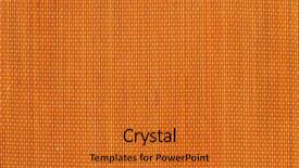  Presentation with webbed - Cool new PPT layouts with handmade webbed bamboo napkin background backdrop and a gold colored foreground