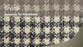  Presentation with wool - Slides featuring handmade-wool-textured-background background and a gray colored foreground