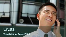  Presentation with good - Amazing slides having handphone - good looking asian business man backdrop and a tawny brown colored foreground